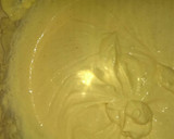 Foto del paso 7 de la receta: Biscuit glacê de queso y calabaza, efecto marmolado