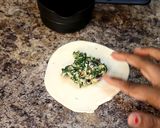 A picture of step 9 of Zingy Spinach Parcels.