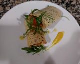 Foto del paso 1 de la receta: Crujiente de parmesano con carpaccio de ternera y vinagreta