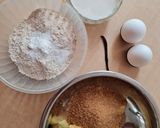 Foto del paso 1 de la receta: Muffins de vainilla con harina de avena y ghee 🧁