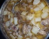 Hình bước làm 5 của món Gà kho củ cải