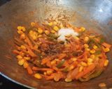 मिक्स वेज क्रीमी स्पेगेटी (Mixed veg creamy spaghetti) रेसिपी चरण 4 फोटो