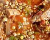 Foto del paso 3 de la receta: Guisito vegano de lentejas "Dino"