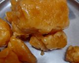 A picture of step 6 of Methi Gond ladoo.