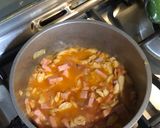 Foto del paso 2 de la receta: Salsa de champiñones y jamón