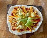 A picture of step 4 of Nancy’s pizza.
