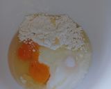 Kefíres-meggyes kevert süti mandulaliszttel recept fázis 1 fotója