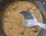 A picture of step 3 of Creamy Arbi Curry.