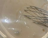 A picture of step 4 of Sweet tahini cake with tahini glaze.