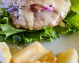 Foto del paso 11 de la receta: Hamburguesa de cerdo como si fuera un bocadillo cubano