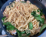 和風蒜香海鮮意粉的食譜步驟6照片