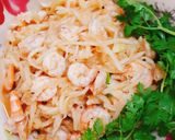 Hình bước làm 3 của món Củ sắn xào tép