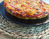 Foto del paso 5 de la receta: Quiche de pollo 🍗 sin masa