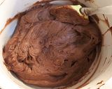 Mézeskalács muffin (narancsos töltelékkel, csokikrémmel) recept fázis 5 fotója