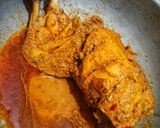 A picture of step 10 of Lahori chicken chargha.