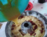 Málnás kevert süti recept fázis 5 fotója