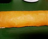 Foto del paso 9 de la receta Brazo salado relleno de crema de queso y salmón ahumado