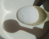 A picture of step 2 of Chhunchi patra pitha.