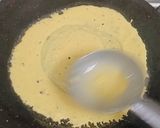 A picture of step 3 of Sweet Hing & Ajma Besan Pudla.