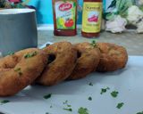 A picture of step 5 of Potato Donuts 🍩 😋.