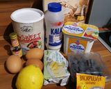 Reszelt áfonyás túrós süti (low carb) recept fázis 1 fotója