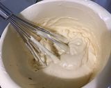 Une image de l'étape 7 de Gâteau au mascarpone et pêches de vigne.