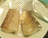 A picture of step 3 of Cod Loins with Gratinated Aioli.