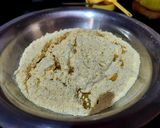 A picture of step 1 of Mohanthal.