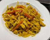 Kínai zöldséges-csirkés tészta🈵 recept fázis 4 fotója