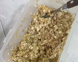 Foto del paso 1 de la receta: Bolitas de plátano con avena y chispas de chocolate