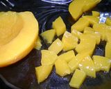 Foto del paso 3 de la receta: Palitos frutales de duraznos en almíbar, sandia, ciruelas