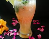 A picture of step 4 of Sweet lime plum mojito.