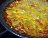 A picture of step 7 of Iberian Paella with Garden Vegetables.
