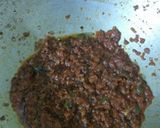 A picture of step 2 of Panch foran potato curry.