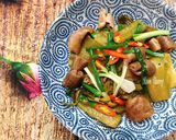 Hình bước làm 4 của món Bao Tử Cá Xào Cải Chua