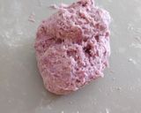 A picture of step 5 of Sweet purple potato bread loaf (using tongzhong recipe).