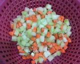 Foto langkah ke 1 dari resep Lontong Sayur (Kuah Sayur Labu Siam Wortel).