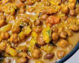 A picture of step 1 of Chana ki Sabji.