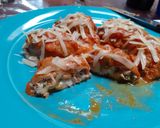 Foto del paso 5 de la receta: Sorrentinos integrales de salmón rosado con salsa de tomate
