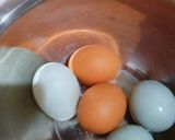 Foto langkah ke 1 dari resep Telur Dadar Padang || with Telur Bebek.