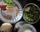 ભીંડા ની કઢી(bhindi ki Kari) રેસીપી સ્ટેપ1ફોટો
