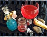 Foto del paso 1 de la receta: Pociones de salud y maná :Especial Warcraft