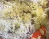 A picture of step 11 of Green Chicken Biryani.