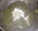 A picture of step 8 of Palak Paneer.