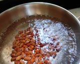 A picture of step 1 of Rajma chawal (jain).
