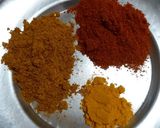 A picture of step 4 of Dal Curry.