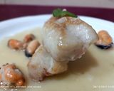 Foto del paso 5 de la receta: Filetes de gallineta con velouté de mejillones