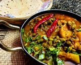 आलू छोलिया की सब्ज़ी (aloo choliya ki sabzi recipe in Hindi) रेसिपी चरण 5 फोटो