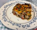 Une image de l'étape 40 de Flan de Légumes Confits et Jambon Blanc.