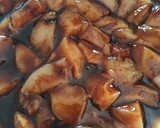 Foto del paso 1 de la receta: Barquitas de pollo teriyaki, pimientos y cebolla